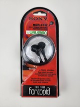 New Sony MDR-E817 Twin Turbo Fontopia Dynamic Earbuds Walkman Headphones - £31.64 GBP