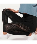 Lululemon Black Interconnect Reveal Mesh Tight sz 4 - $74.79