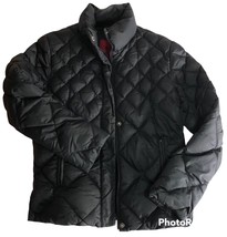 Guess Woman’s Down Jacket Sz Small Quilted Lightweight Warm Winter Coat Zip Snap - £15.48 GBP