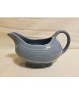 Fiesta  Gravy Boat, Periwinkle Blue Sauce Bowl, Pitcher 1990&#39;s Homer Lau... - $16.82