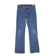 Vintage 90s Tommy Hilfiger J EAN S Bootcut Leg Mid-Rise Stretch Denim Jeans 28x28 - £19.39 GBP