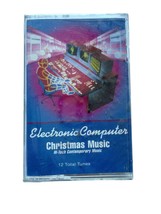 Vintage Electronic Computer Christmas Audio Music Cassette Tape 1990 u - £6.93 GBP