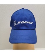 Boeing Airplane Embroidered Blue Cotton Adjustable Strapback Baseball Ca... - $12.77