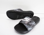 NIB Nike CN9678-009 Men&#39;s Victori One Slides Slip-on Sandals Black Grey ... - $32.95