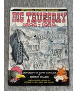 Clemson Tigers vs USC Gamecocks Big Thursday Oct. 22, 1959 Football Program - $413.92 CAD
