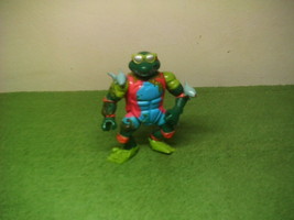Vtg 1990 Sewer Surfin Michaelangelo - Mikey TMNT Action Figure Playmates Toys - £15.72 GBP