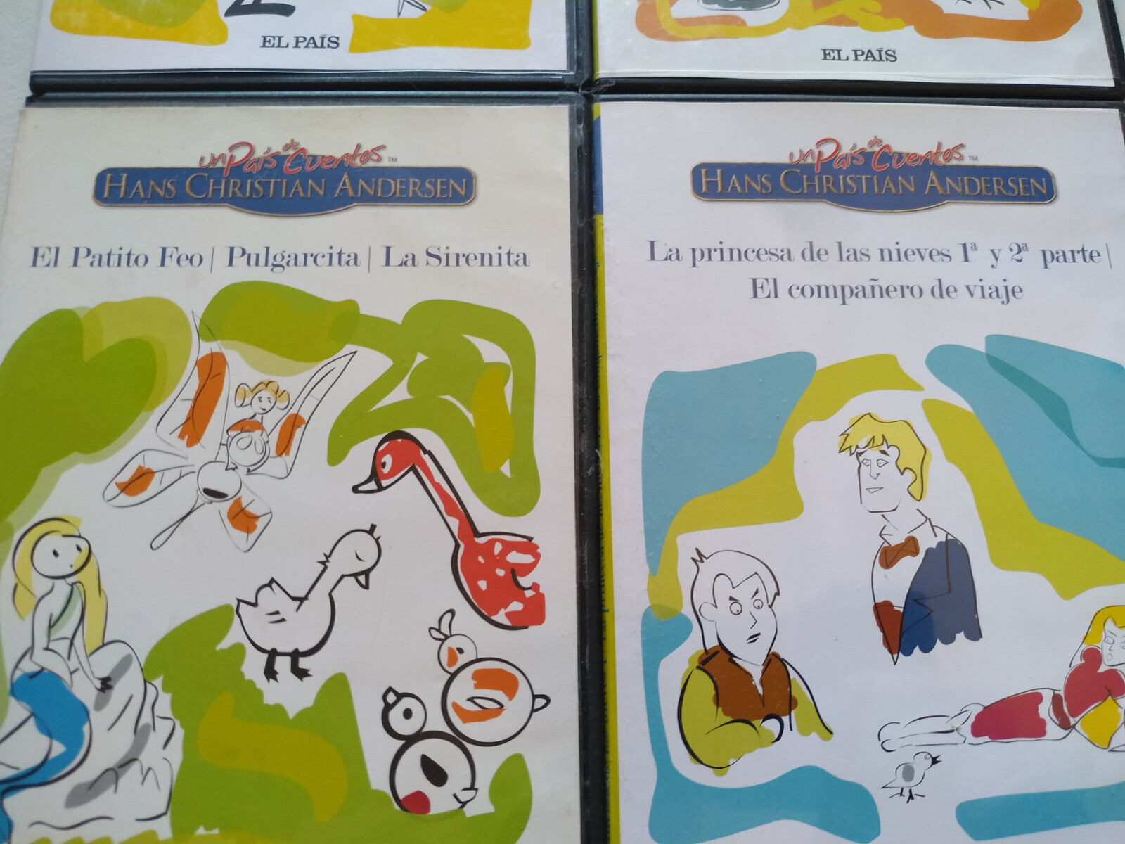 Cuentos Hans Christian Andersen 12 Cuentos Soldadito De Plomo - 4 X DVD Region 2 Item image 3