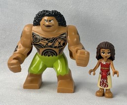 Lego Disney Moana &amp; Maui Big Minifigure 41150 Moana&#39;s Ocean - $14.70