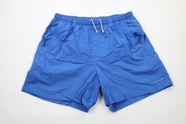Columbia PFG Mens Size XL Spell Out Lined Fishing Shorts Swim Trunks Blu... - $34.60