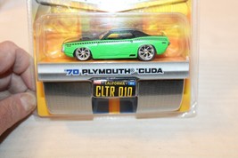 1/64 Scale Dub City Big Time Muscle, 1970 Plymouth Cuda, Green, Die Cast - £24.77 GBP