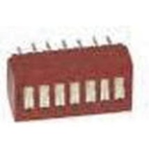 35-967 7 STATION DIP SPST SWITCH 35967 35967BU NON SWITCHING 500VAMP 50V... - $1.77