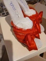 The Highest Heel Platform Red Bow Size 6 - $9.99