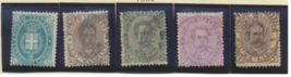 Italy Stamps Scott #52 To 56, Used, Short Set - £15.73 GBP