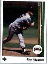 1989 Upper Deck 194 Rick Reuschel  San Francisco Giants - $0.99