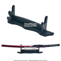 1 Tier Multifunction Samurai Katana Sword Stand Table Top &amp; Wall Mount - $12.85