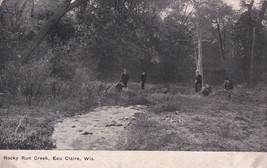 Eau Claire Wisconsin WI Rocky Run Creek 1910 Postcard D33 - $4.09 CAD