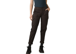 New NWT Womens 10 Prana Elle Cargo Pants UPF 50 Dark Iron Brown Water Re... - £117.91 GBP