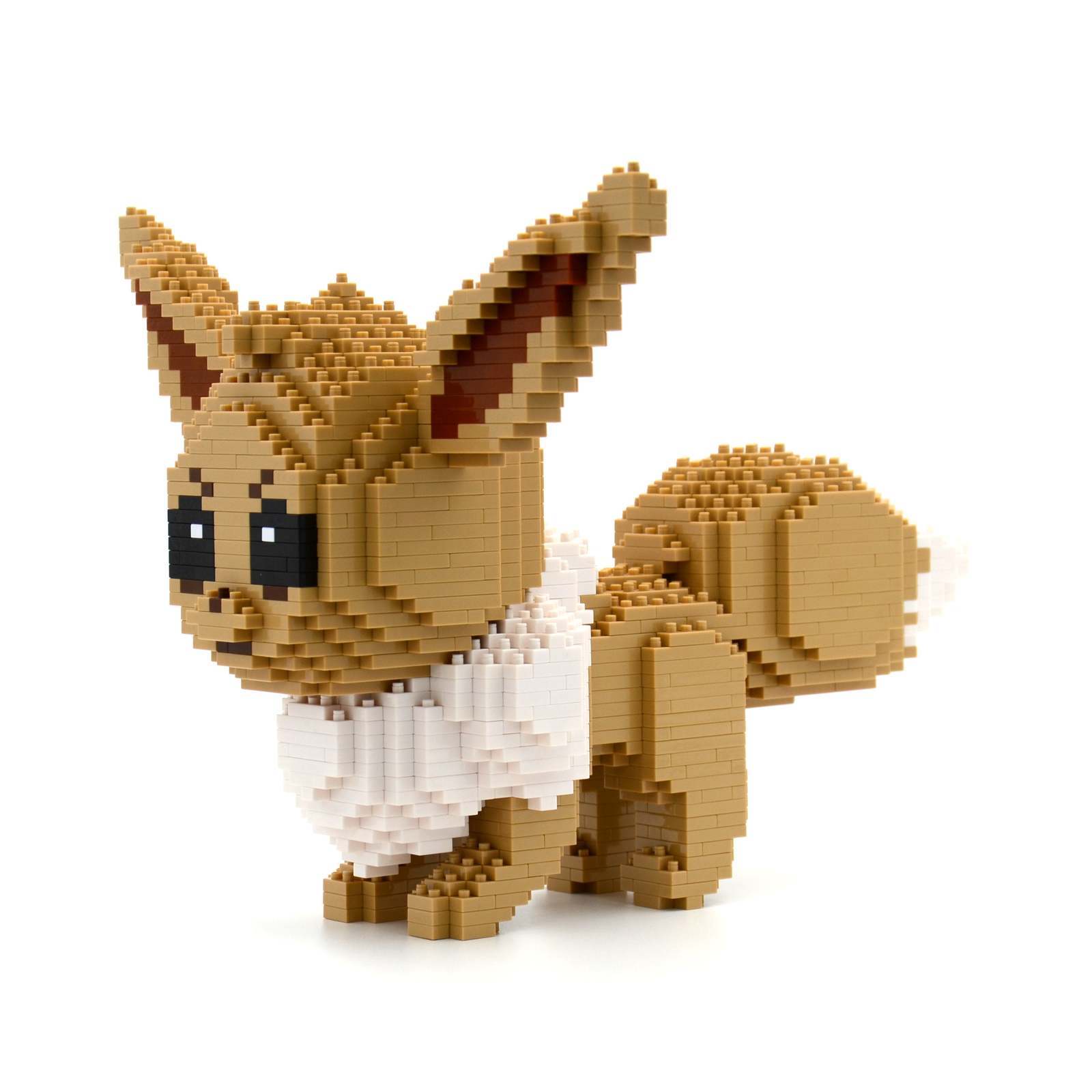Eevee (Pokemon) Brick Sculpture (JEKCA Lego Brick) DIY Kit