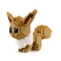 Eevee (Pokemon) Brick Sculpture (JEKCA Lego Brick) DIY Kit - £59.15 GBP