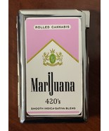 Pink Ladies Herb Cigarette Case With Built in Butane Lighter - €32,80 EUR