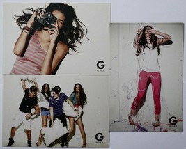 3 G by GUESS Fashion Clothing Advertising Card Cards Lot Set - £4.69 GBP