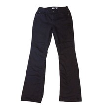 Lee Regular Fit Bootcut Mid Rise 5 Pocket Jeans Pants Size 6 Women’s Black  - $16.79