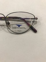 Vtg New Dakota Smith Eyeglasses 1438 Abilene Antique Wine 3395 48-20-135 Steel - £28.77 GBP
