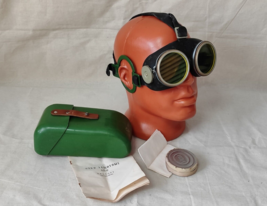 Full Set Vintage Military Goggles OPF Chernobyl USSR Army Protective SIZE 2 - £65.40 GBP