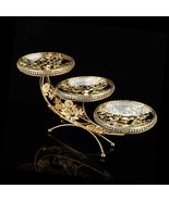 Luxury Three-Tier Fruit Plate, Decorative High-End Snack Stand, Gold-Pla... - €170,10 EUR Luxury Three-Tier Fruit Plate, Decorative High-End Snack Stand, Gold-Pla... - €170,10 EUR