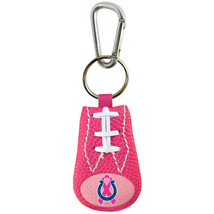 Indianapolis Colts Keychain Pink Football Breast Cancer Awareness Ribbon CO - $29.99