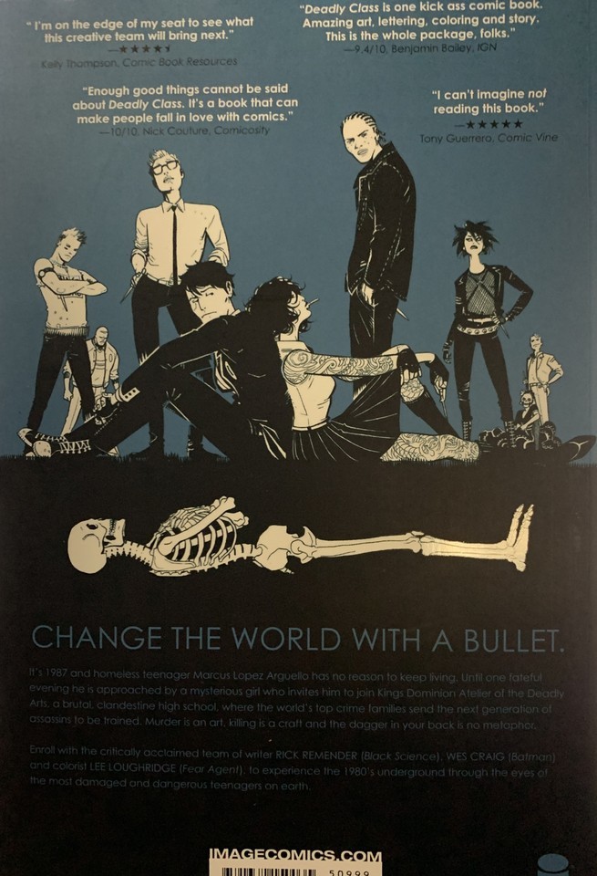 Deadly Class #1 (Image Comics, July 2014) Item image 4