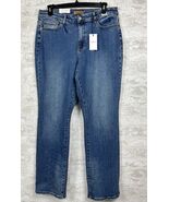 Judy Blue Jeans Women’s Size 18W Cuff Plaid Hem Fit High Waist Blue New - €47,99 EUR
