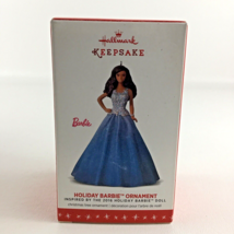 Hallmark Keepsake Christmas Ornament African American 2016 Holiday Barbie Doll - $75.19