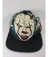 IT Pennywise Bioworld Hat Snapback Cap Multicolor All Over Print Black - £9.48 GBP