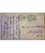 1919 Post Card of Flower Beds and Fountain, Highland Park, Pittsburgh, PA - $85.66 MXN