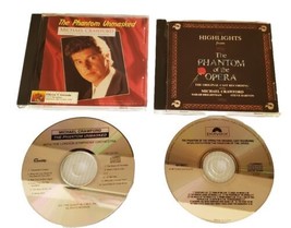 Highlights From The Phantom Of The Opera CD Original Cast Michael Crawford Lot  - £7.57 GBP