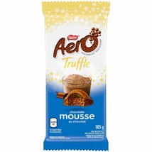 5 X Nestlé Aero Truffle Chocolate Mousse Milk Chocolate Bar 105g Each Canada - $32.90