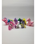 Lot Of 9 My Little Pony Horses Vintage And Recent pink green purple pony - $21.81 CAD