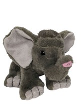 Wild Republic Gray Elephant Plush Zoo Animal Stuffed Animal 2017 10&quot; - £20.25 GBP