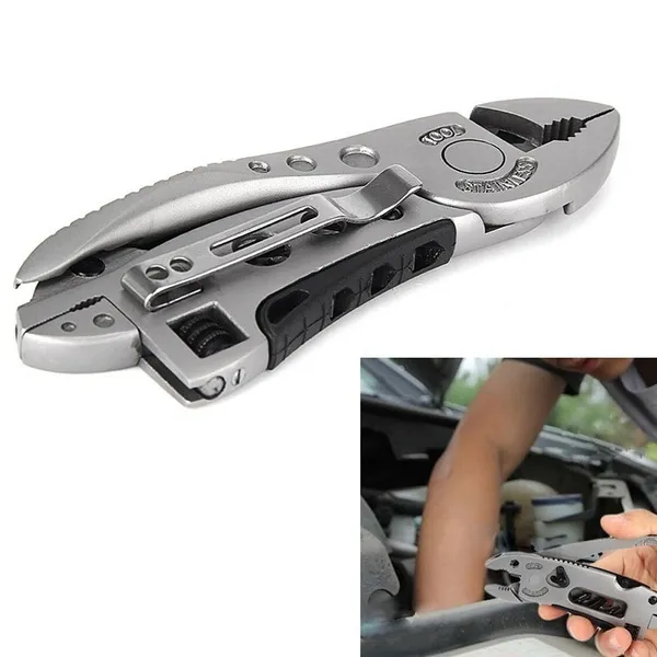 Outdoor Camping Multifunctional Pliers Multifunctional Wrench Folding - £19.37 GBP