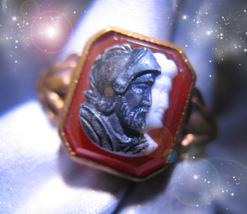 HAUNTED ANTIQUE RING KNIGHT MASTER OF DEFENSE PROTECTION HIGHEST LIGHT M... - $287.77