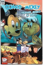 Donald &amp; Mickey Quarterly Treasure Menace In Venice Cvr B (Idw 2018) - £4.10 GBP