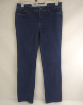 St. John&#39;s Bay Women&#39;s Straight Leg Dark Wash Jeans Size 12 - $12.86