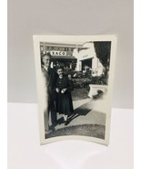 Vtg Snapshot Dated 1940 Original Photo Texaco Garage Gas Station Oil Cou... - $66.45