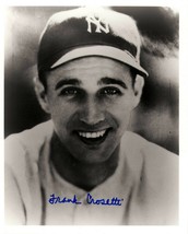 Frank Crosetti  Yankees autograph 8x10 photo PORTRAIT - £7.91 GBP