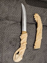 Marto of Toledo 280 Dragon Aikuchi Japanese Decorative Dagger Tanto Very... - $297.00