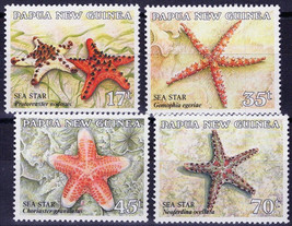 ZAYIX - Papua New Guinea 682-685 MNH Starfish Marine Life   072922S77 - £3.74 GBP