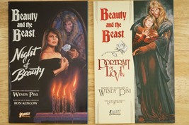 Lot Graphic Novel Comic Book Beauty &amp; The Beast Night of Beauty Portrait... - £16.45 GBP