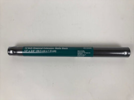 Ceiling Fan Extension Downrod Matte Black  for 10ft ceilings - 12” Long ... - $6.93