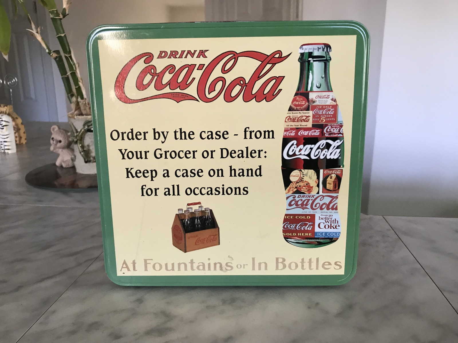 Primary image for Vintage Coca Cola Tin Box